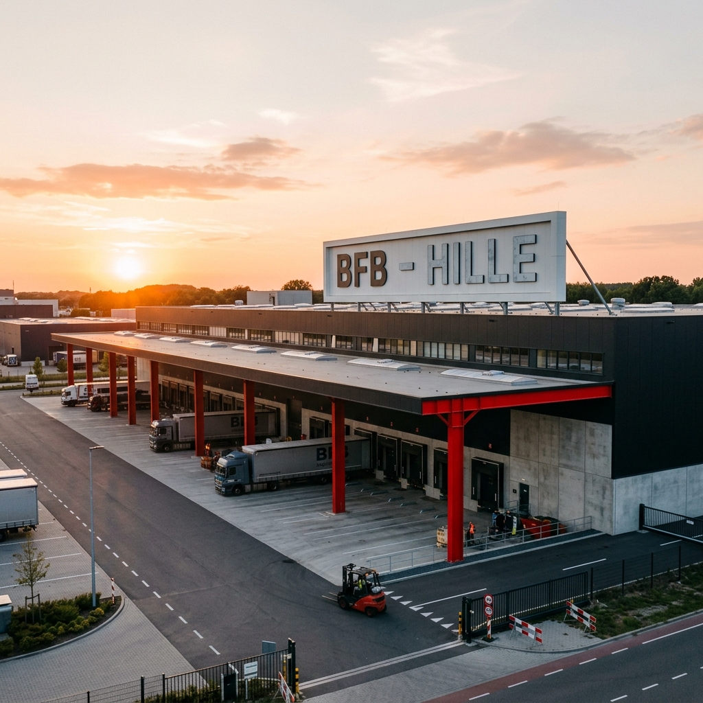 BFB-Hille Firmengebäude und Werk